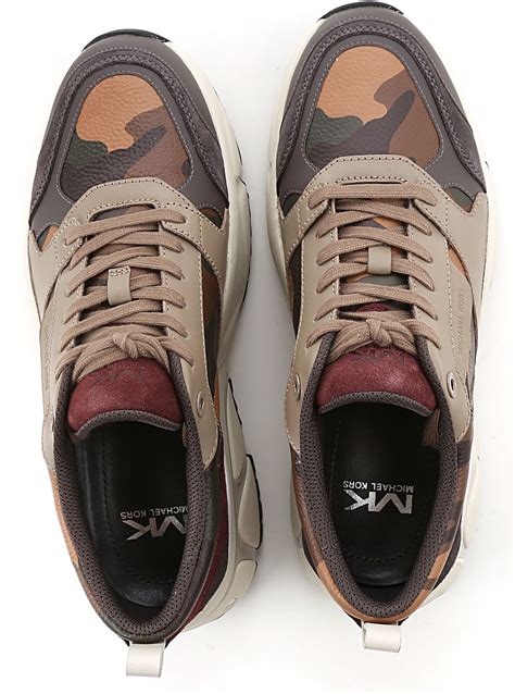 michael kors camouflage sneakers|Michael Kors sneakers for men.